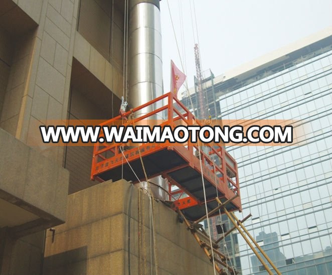 CE apprved ZLP portable chimney suspended access platform