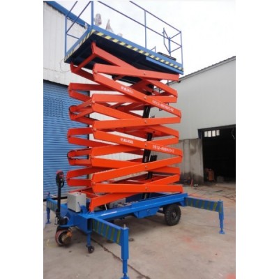 SGS CE Inspection Building Maintenance Spider Lift Engine Platform with