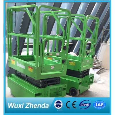 OEM Factory Building Maintenance Electric Ladder Engine Platform with