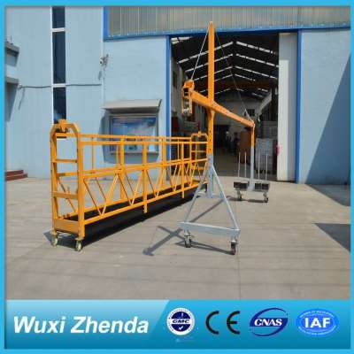 Electric Basket Zlp Construction Suspended Platform Machine Good Price With High Quality